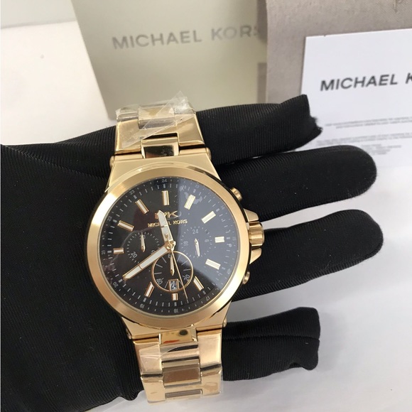 New Authentic Michael Kors MK8731 Dylan Chronograph Round Adult Male Watch - Picture 6 of 16